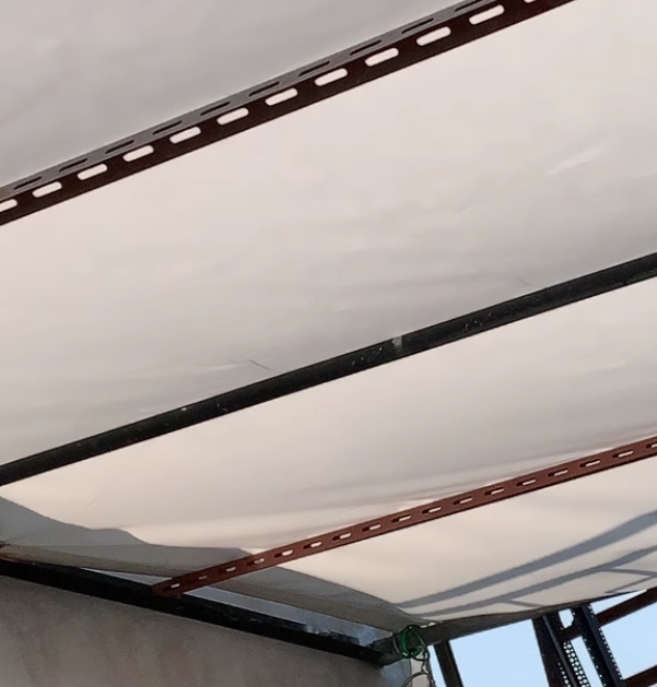 두꺼운 차양막 방수포