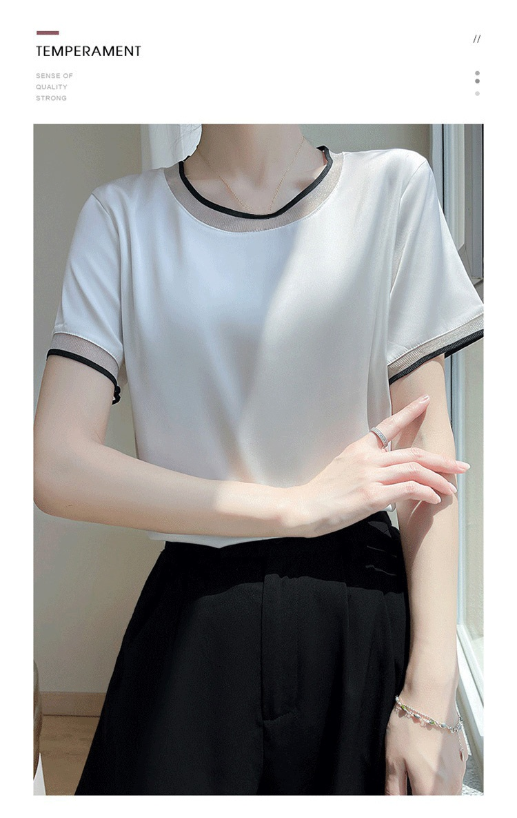 通気性抜群の接触冷感シャツ