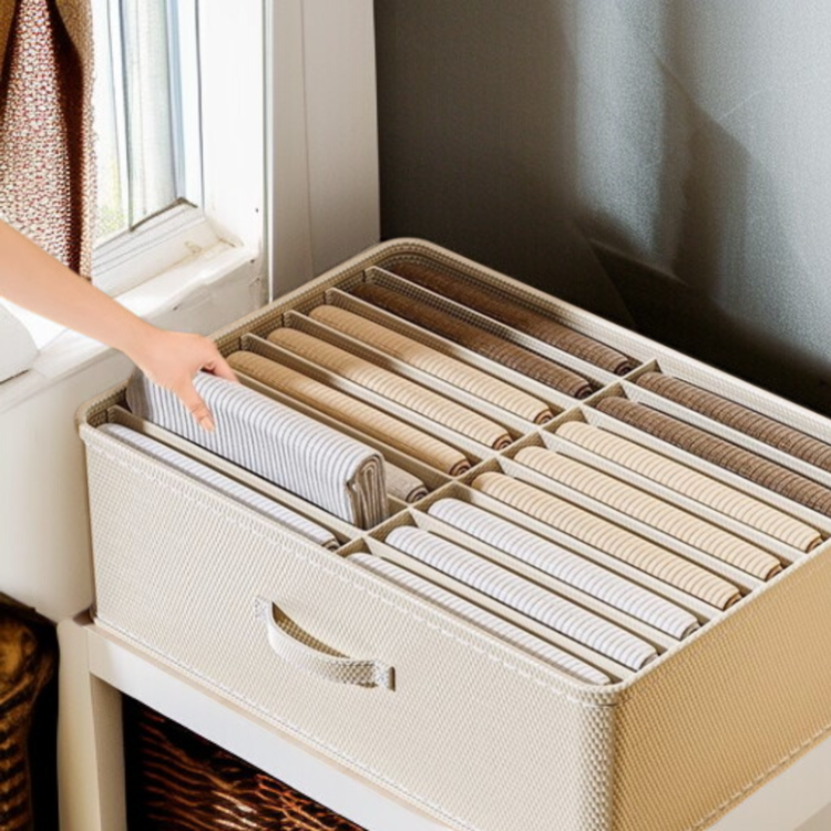 레이어드 수납함 실용 수납함 분리 수납함