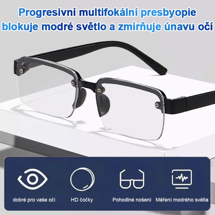 Automatické zaostřování 3D brýle na čtení pro presbyopii
