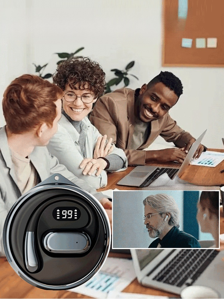 [144가지 언어 통역] 스마트 클립형 블루투스 통역 이어폰