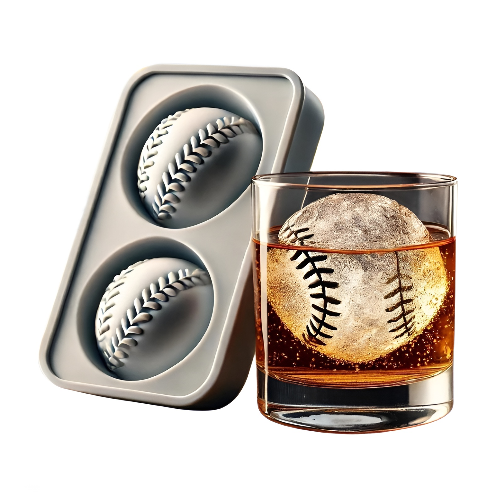 クリエイティブなホームキッチン野球型アイスモールドボール型アイスキューブツール