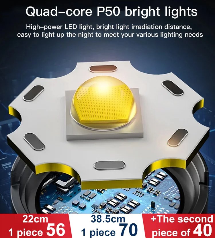 Solar Powered Outdoor Flashlight