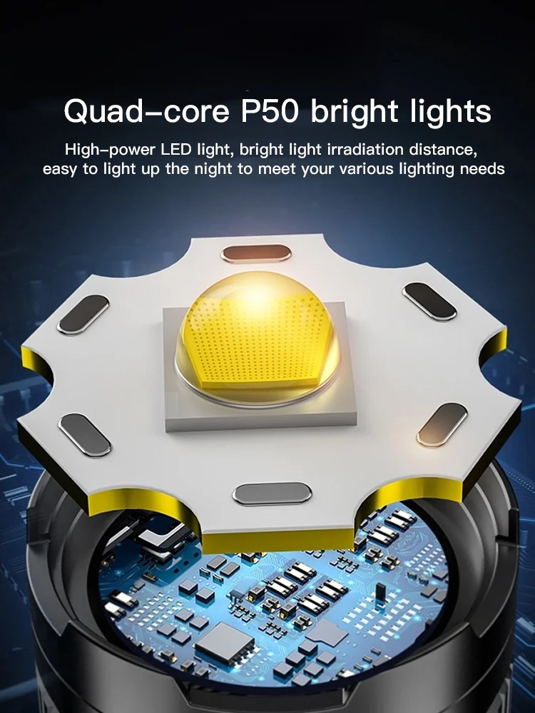 Solar Powered Outdoor Flashlight