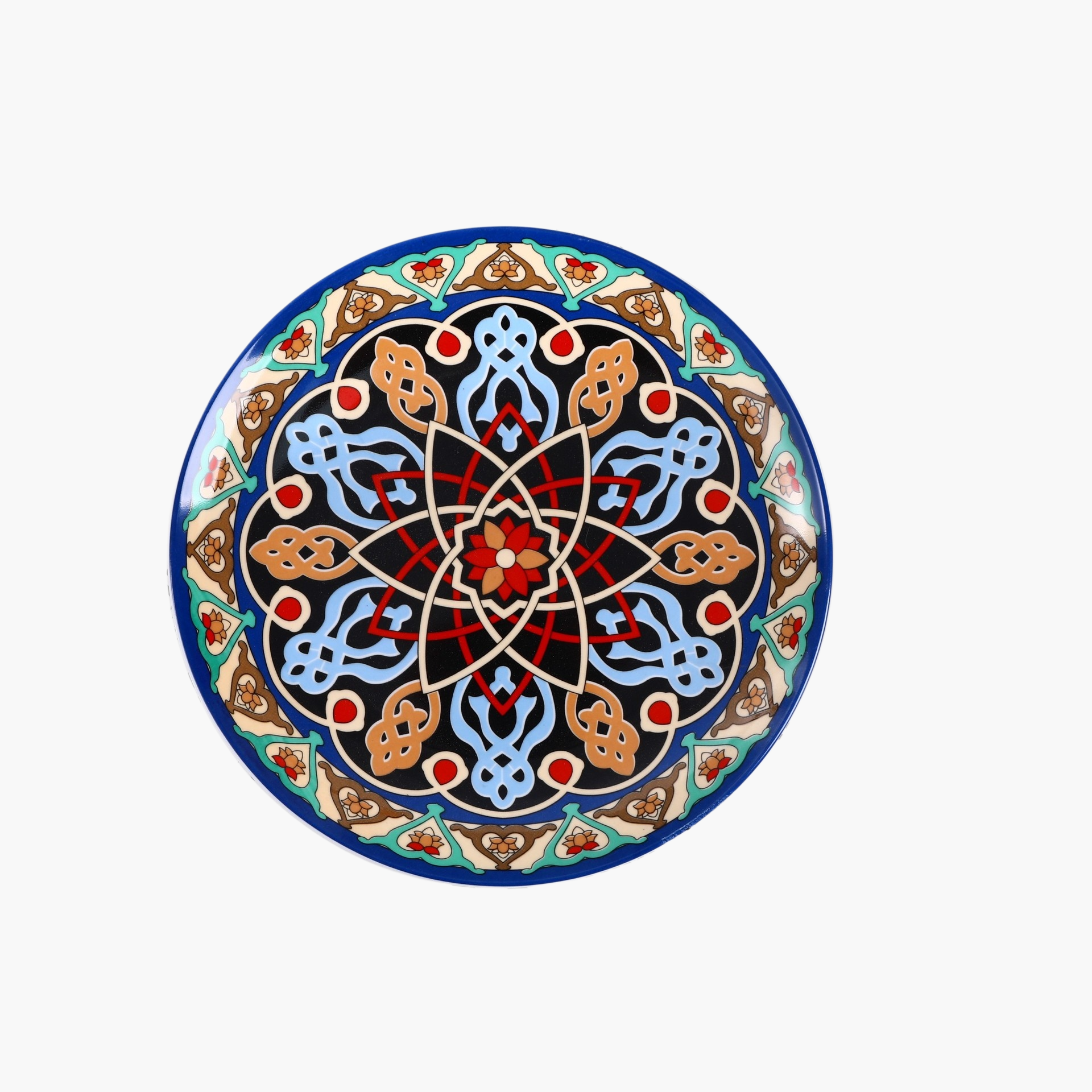 Scandinavian household ceramic flat plate European ceramic plate Ceramic tableware flat plate plate