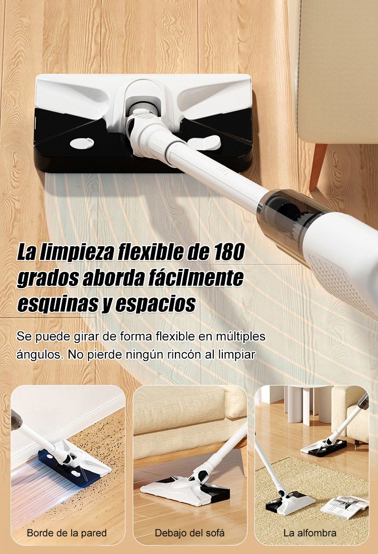  Aspiradora y trapeador de eliminación de ácaros de succión grande