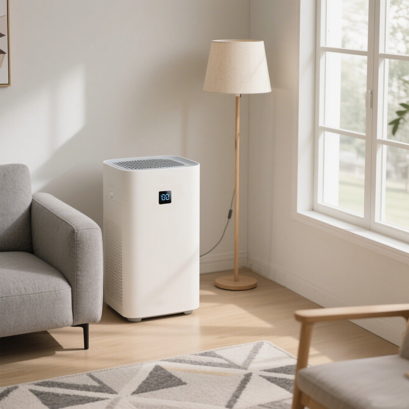 Aer curat generat de Chytrý čistič vzduchu în dormitor