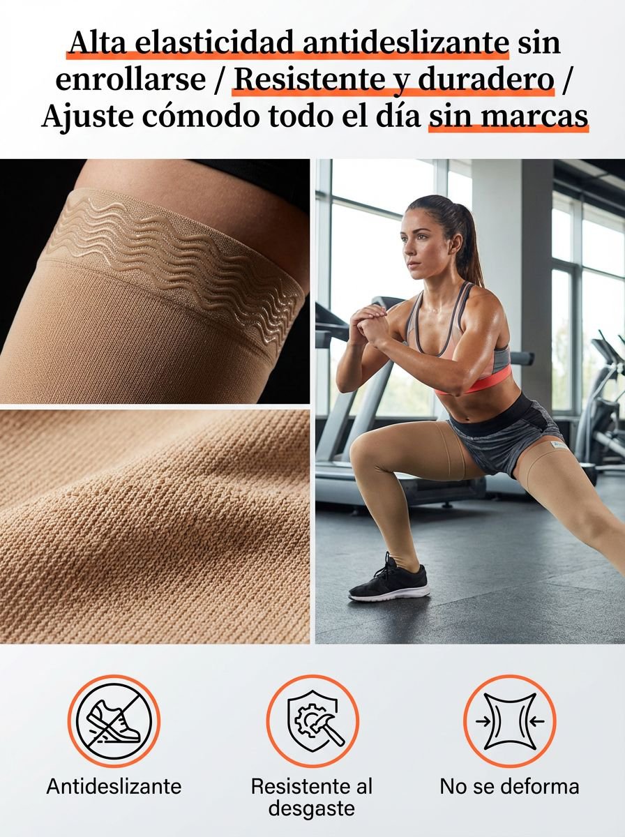 Medias de compresión para muslos