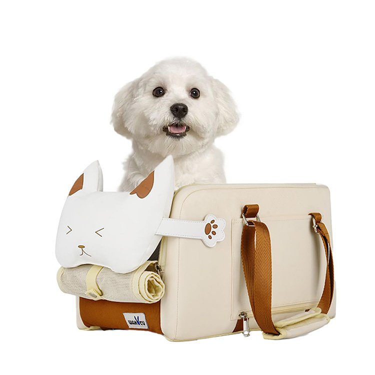 Giipet-Pet Carrier Bag, Eligible Invoice Issuable, Lockable Double Zipper, Curtain Included, Cats, T