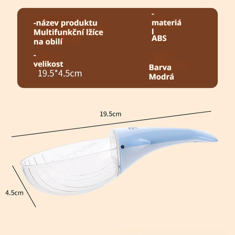  Potravinářská odměrka na rýži, odnímatelná a pohodlná pro pozorování