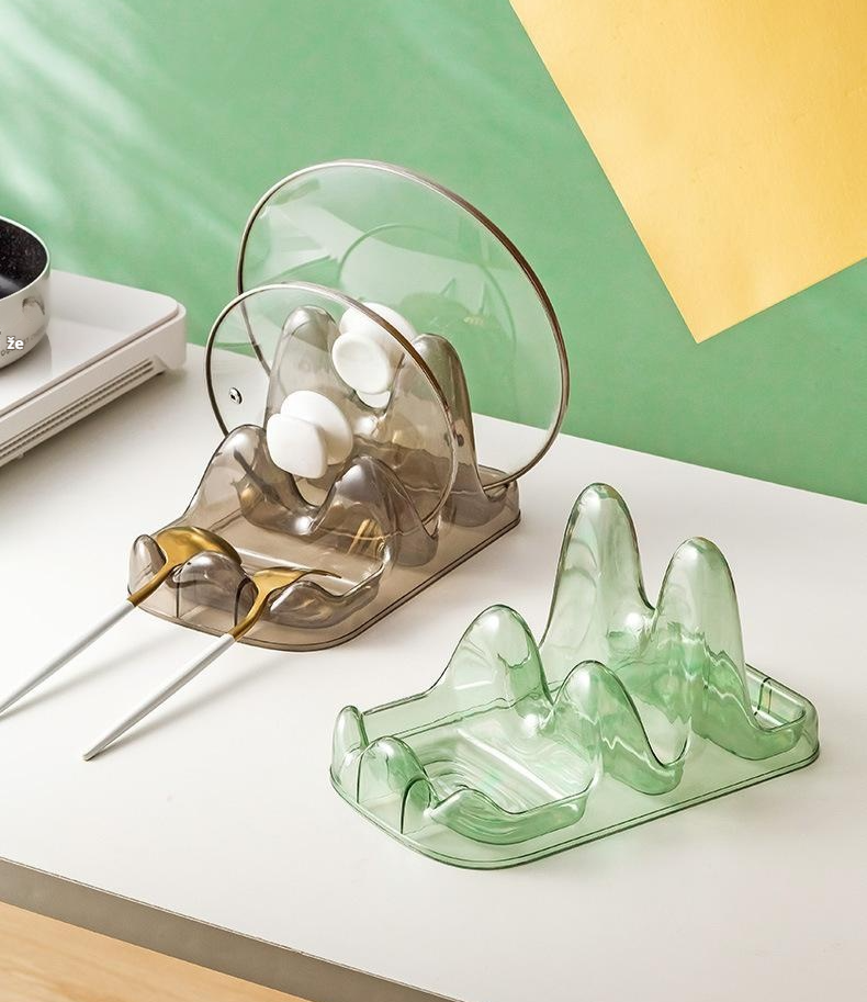 Praktický kuchyňský organizér na pokličky a kuchyňské náčiní