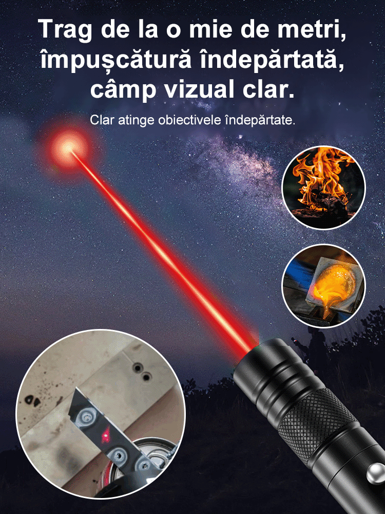 Indicator laser de mare putere