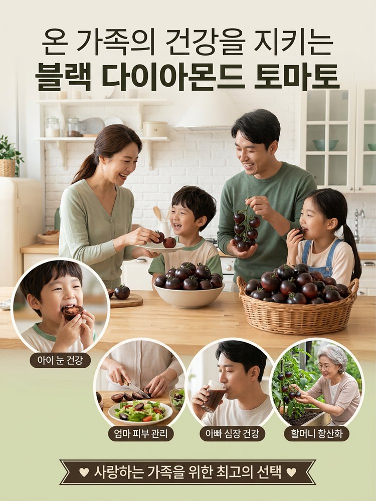 블랙 다이아몬드 토마토 씨앗