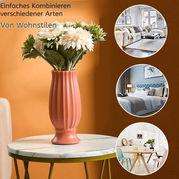 Einfache moderne Luxus Imitation Keramikvase