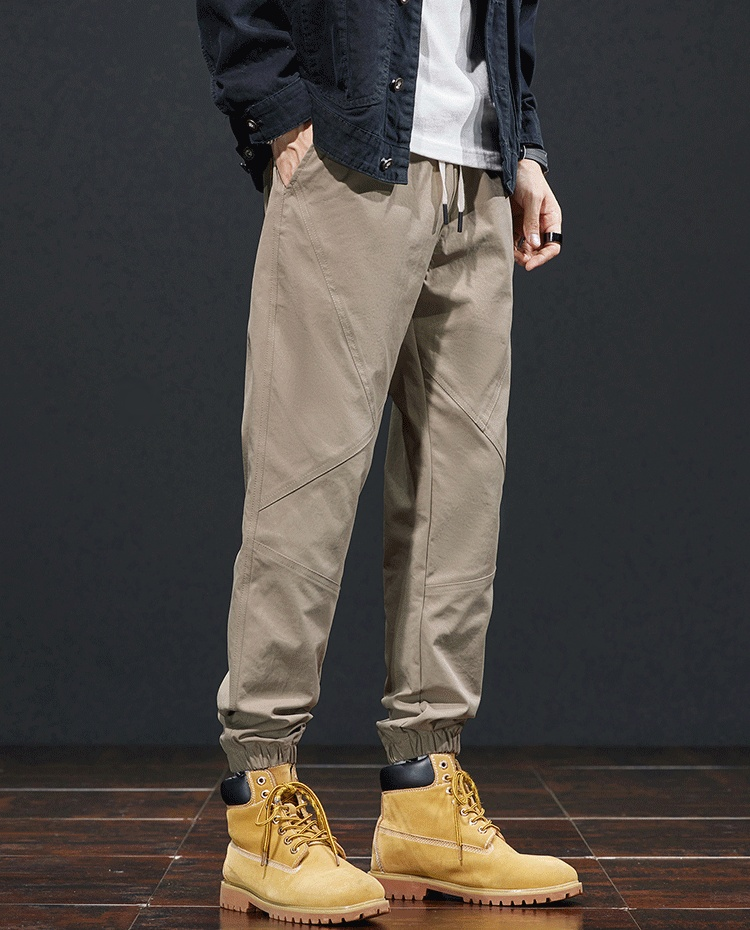 [두께 옵션] 사계절 남성용 캐주얼 카고 팬츠