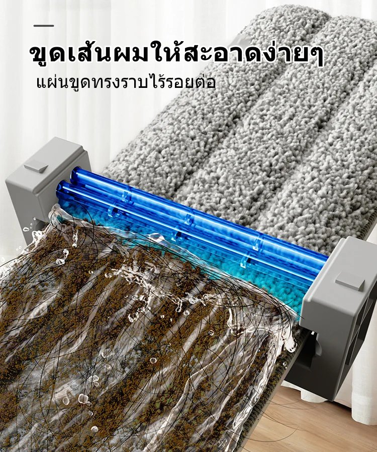 ไม้ถูพื้นแบบรีดน้ำพร้อมถัง 