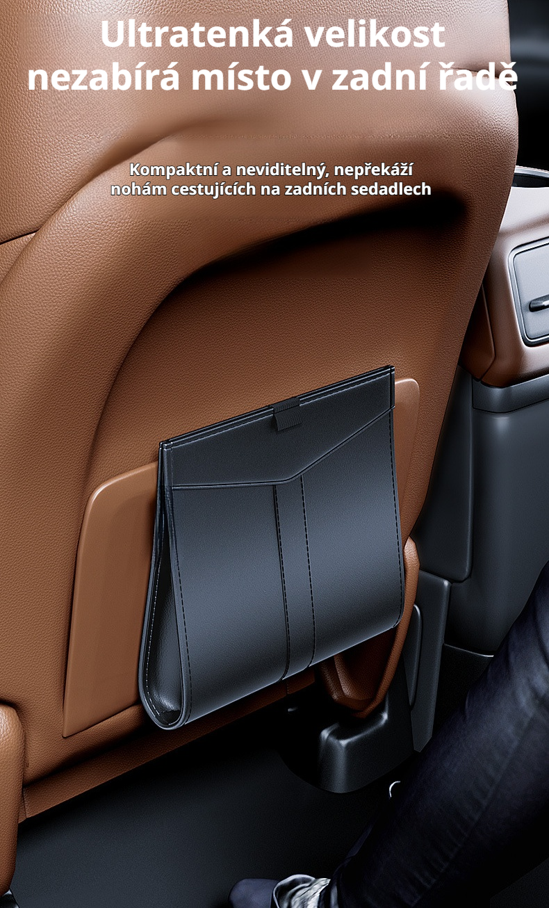 Odpadkový koš do auta – úspora místa a snadné použití