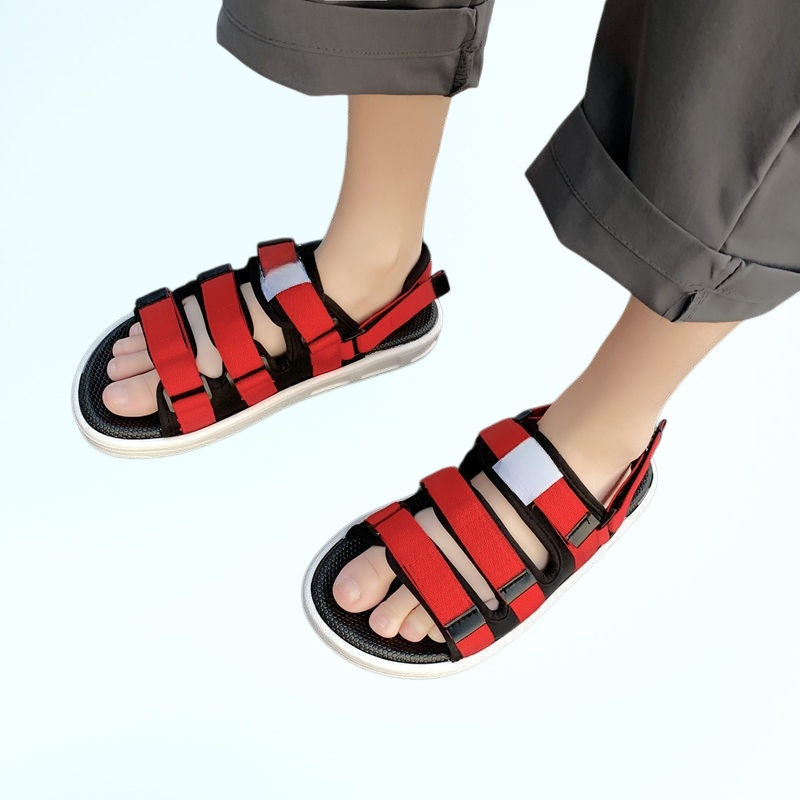 メンズの防汗夏の新しいスタイルの屋外運転ビーチサンダル二重目的滑り止めトレンド