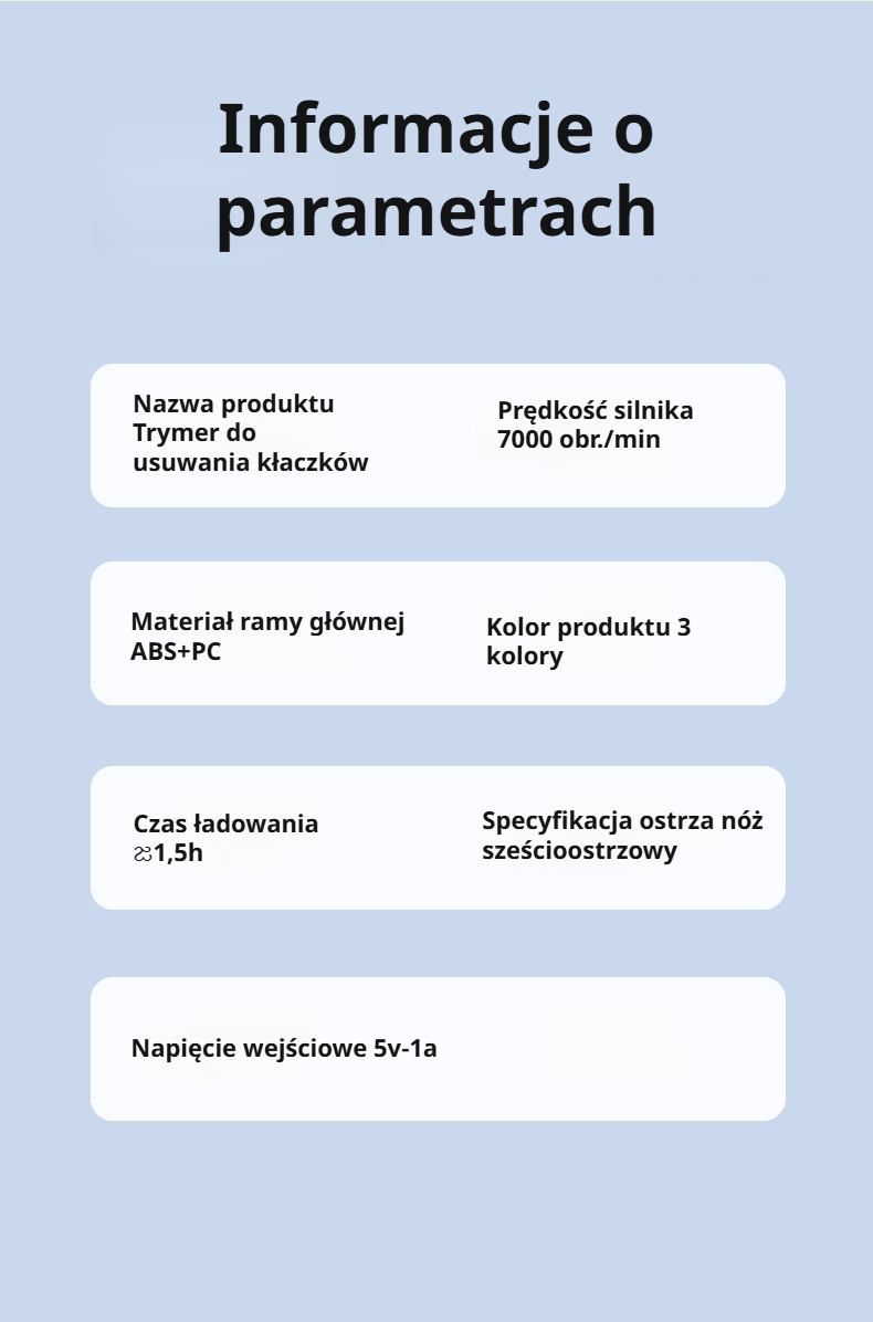 Efektywny trymer do kulek włosowych na ubraniach