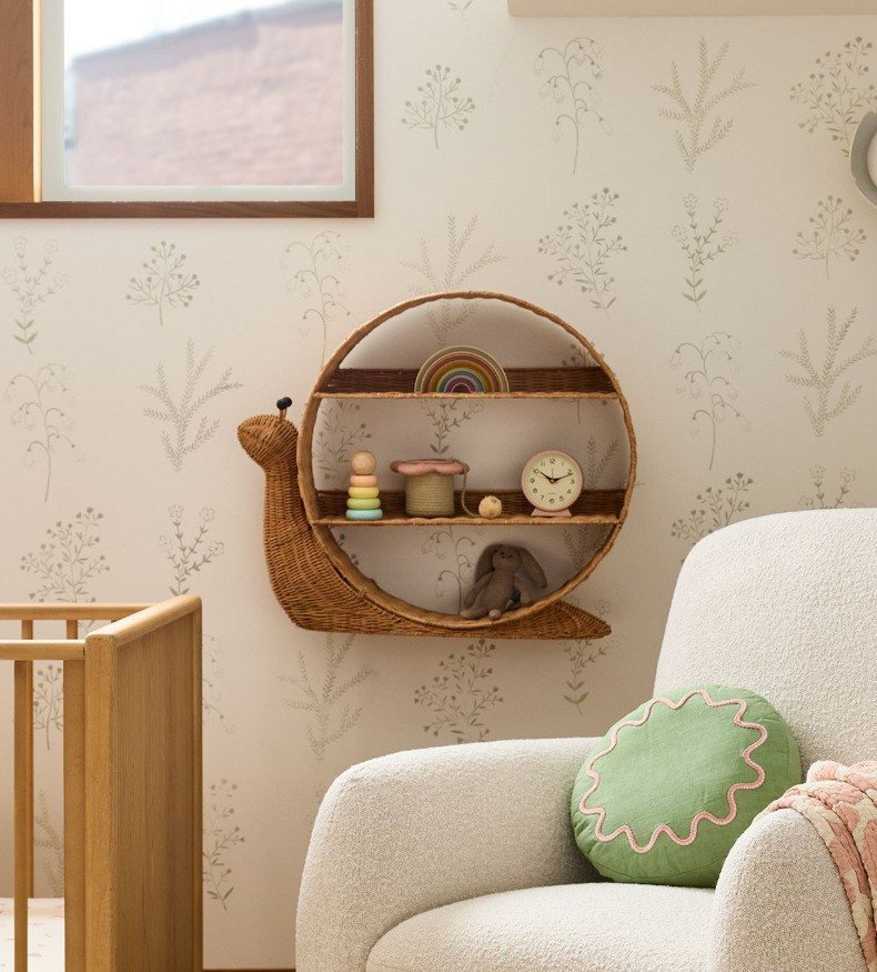 Modern Nordic style wall organizer for stylish storage