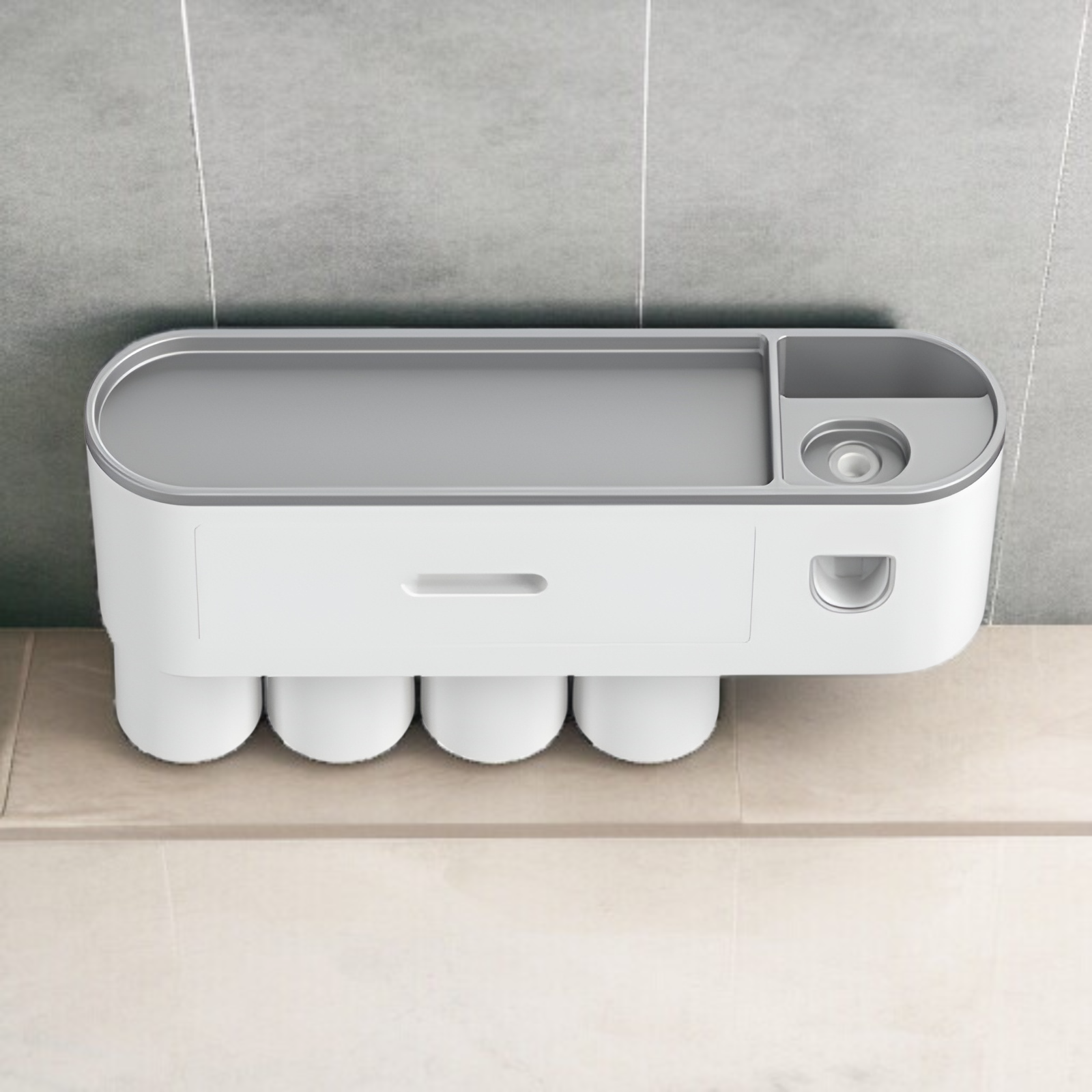 壁掛け歯ブラシホルダー全体画像