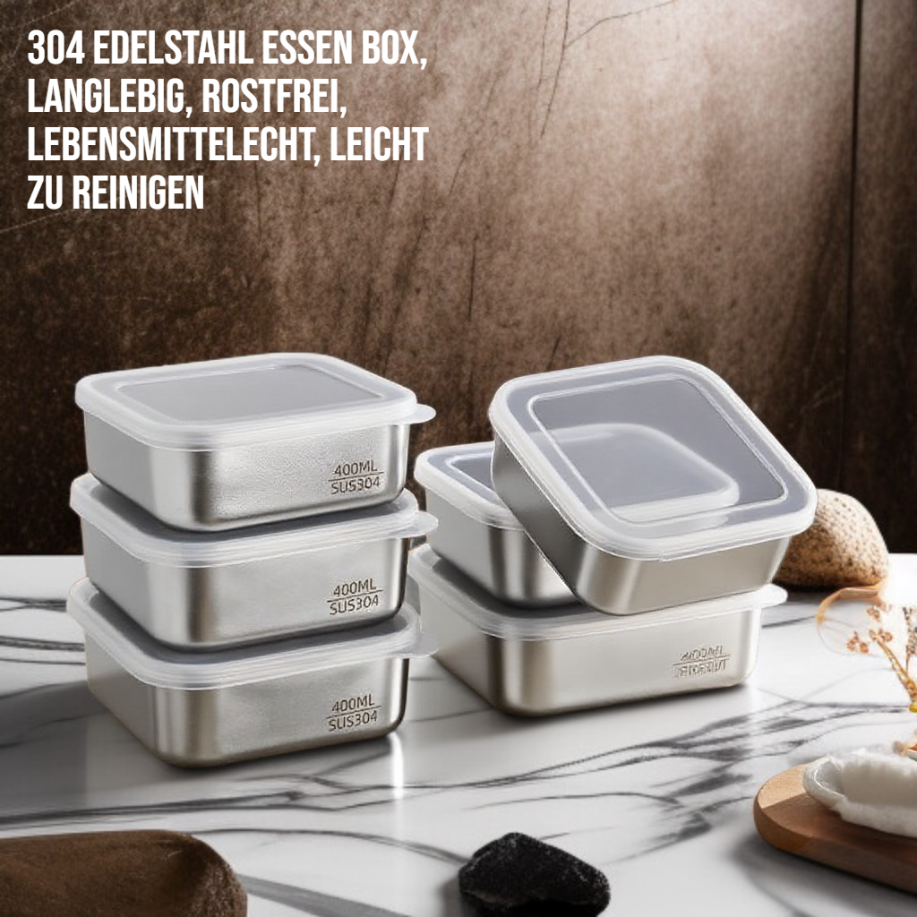 304 Edelstahl Essen Box