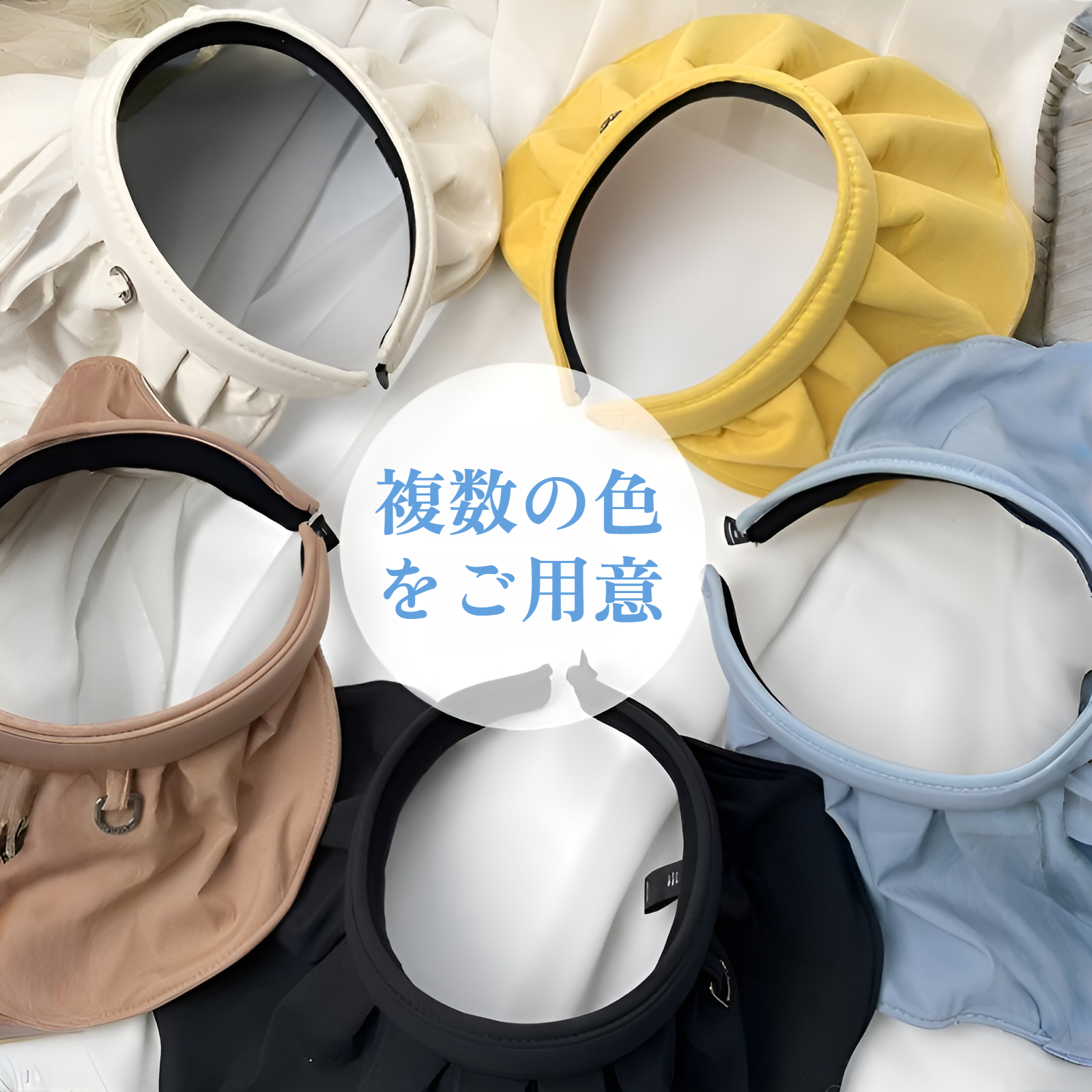 女性用日焼け止めサンハット、夏用新スタイル、空のトップヘッドバンドサンハット、高品質折りたたみシェルハット、ビーチハット