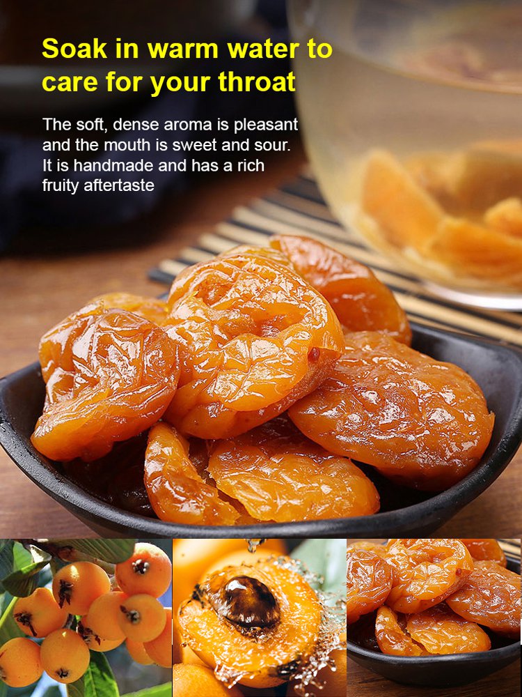 Dried Pei Pa Koa with Bamboo Salt (Pure Natural)