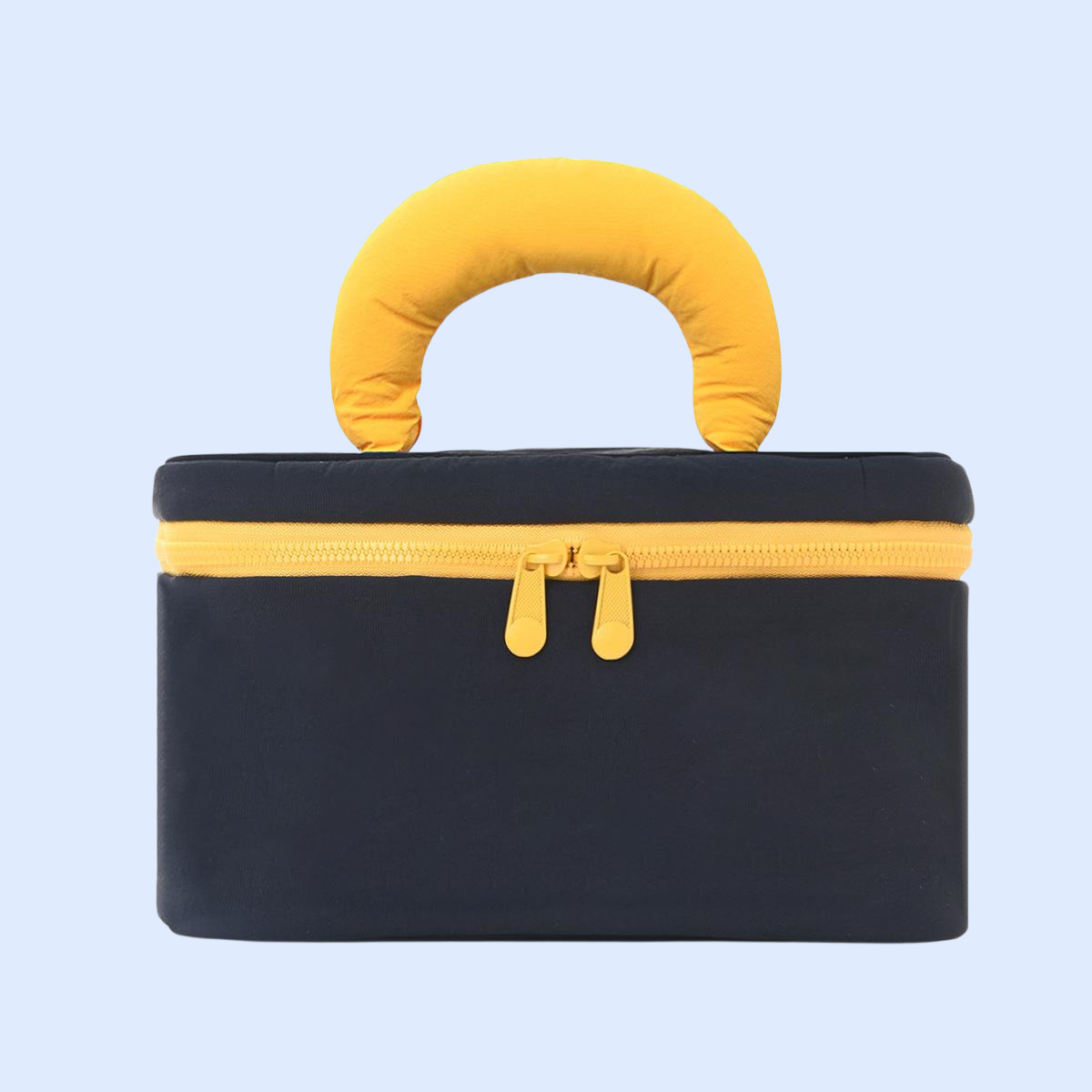 กระเป๋าเครื่องสำอางขนาดใหญ่แบบถือ ดีไซน์สวยงาม