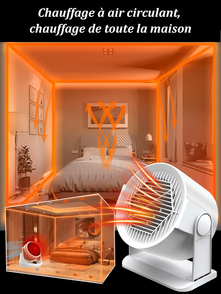 Appareil de chauffage domestique extraordinaire