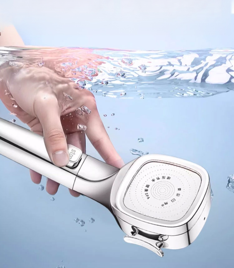 Hochdruck-Duschkopf mit Filterfunktion für Ihr Badezimmer