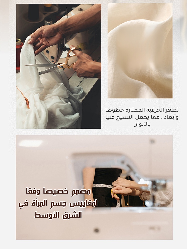 فستان سهرة راقية فاخرة مع طيات أنيقة بلون نقي 