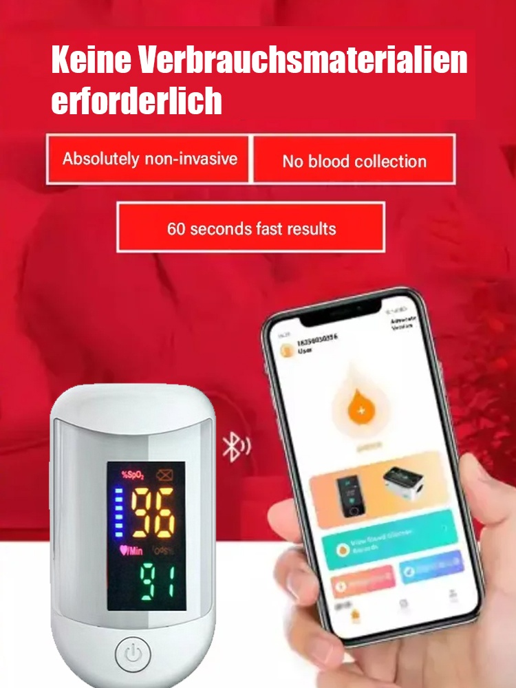 Hochauflösendes Fingerclip-Oximeter