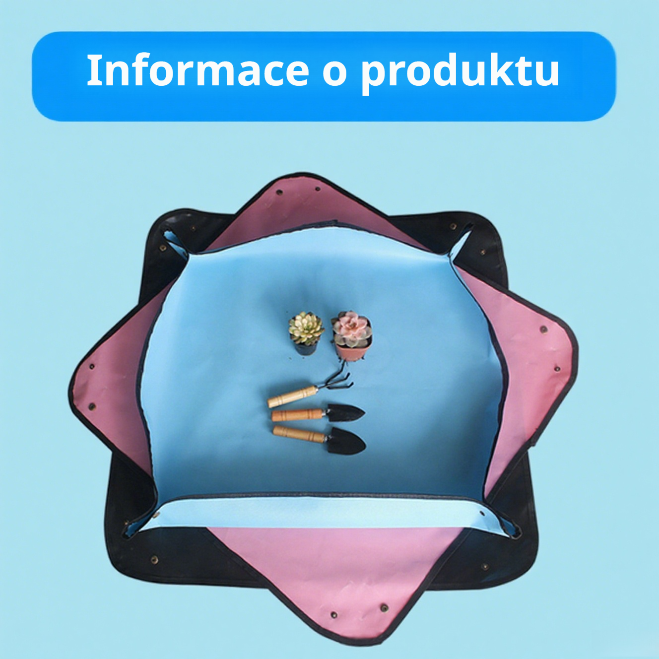  Multifunkční voděodolná a nečistotám odolná podložka z oxfordské tkaniny