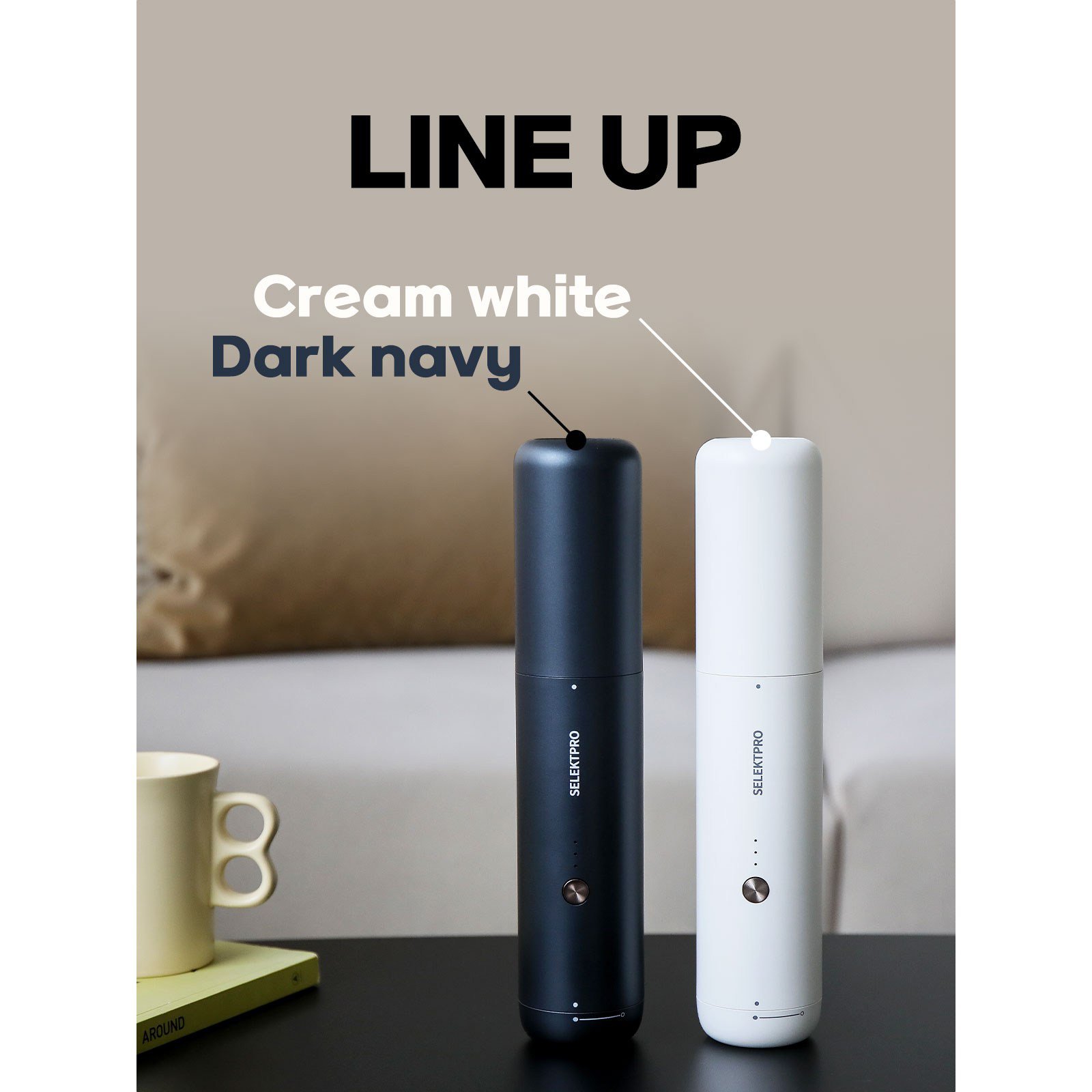 휴대성 뛰어난 무선 충전 차량용 핸디형 진공청소기 (Highly portable wireless charging car vacuum cleaner)