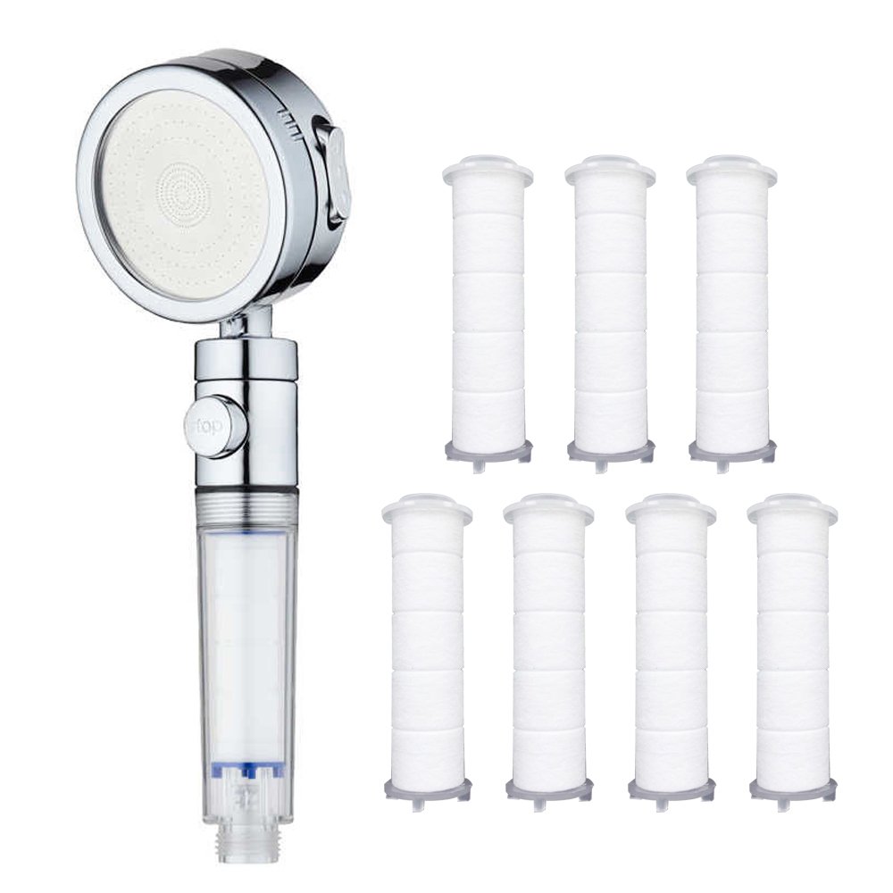 샤워기 필터 물속 샤워 헤드 가압 대용량 싱글 샤워 노즐 홈용 샤워 세트 정수 필터