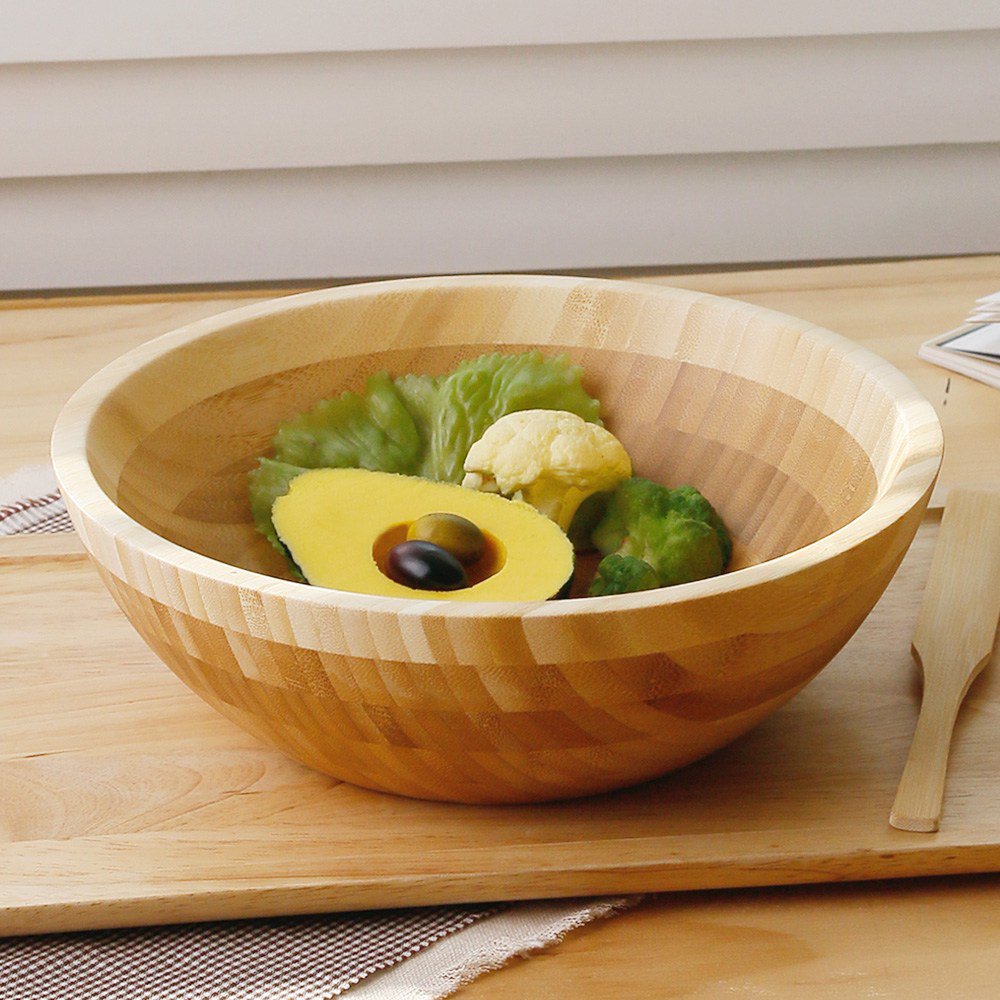 Household Wooden Salad Bowl