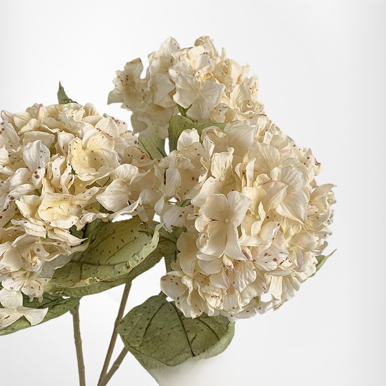 仿真乾花繡球花藝設計擺件