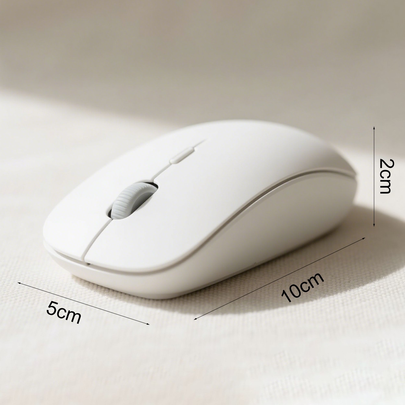 Ratón ergonómico con diseño compacto