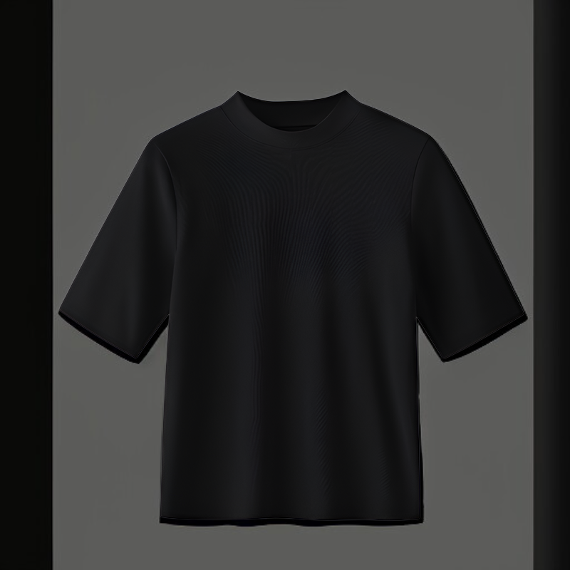 2026春夏新作 柔らかいテンセル五分袖Tシャツ レディース正面画像