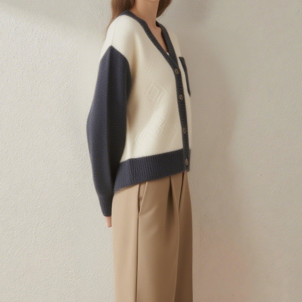 여성용 가디건 스웨터