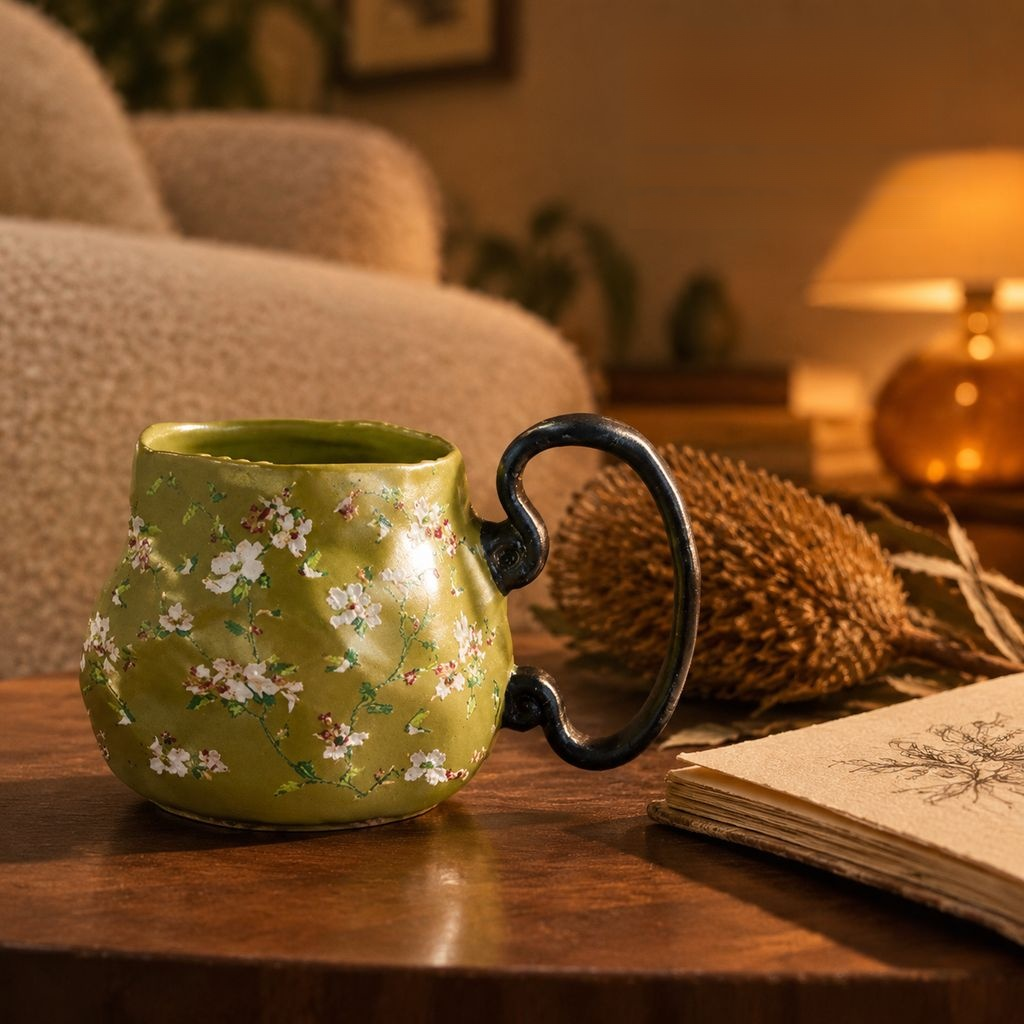 Vintage Handmade Mug Creative Ceramic Household Water Cup