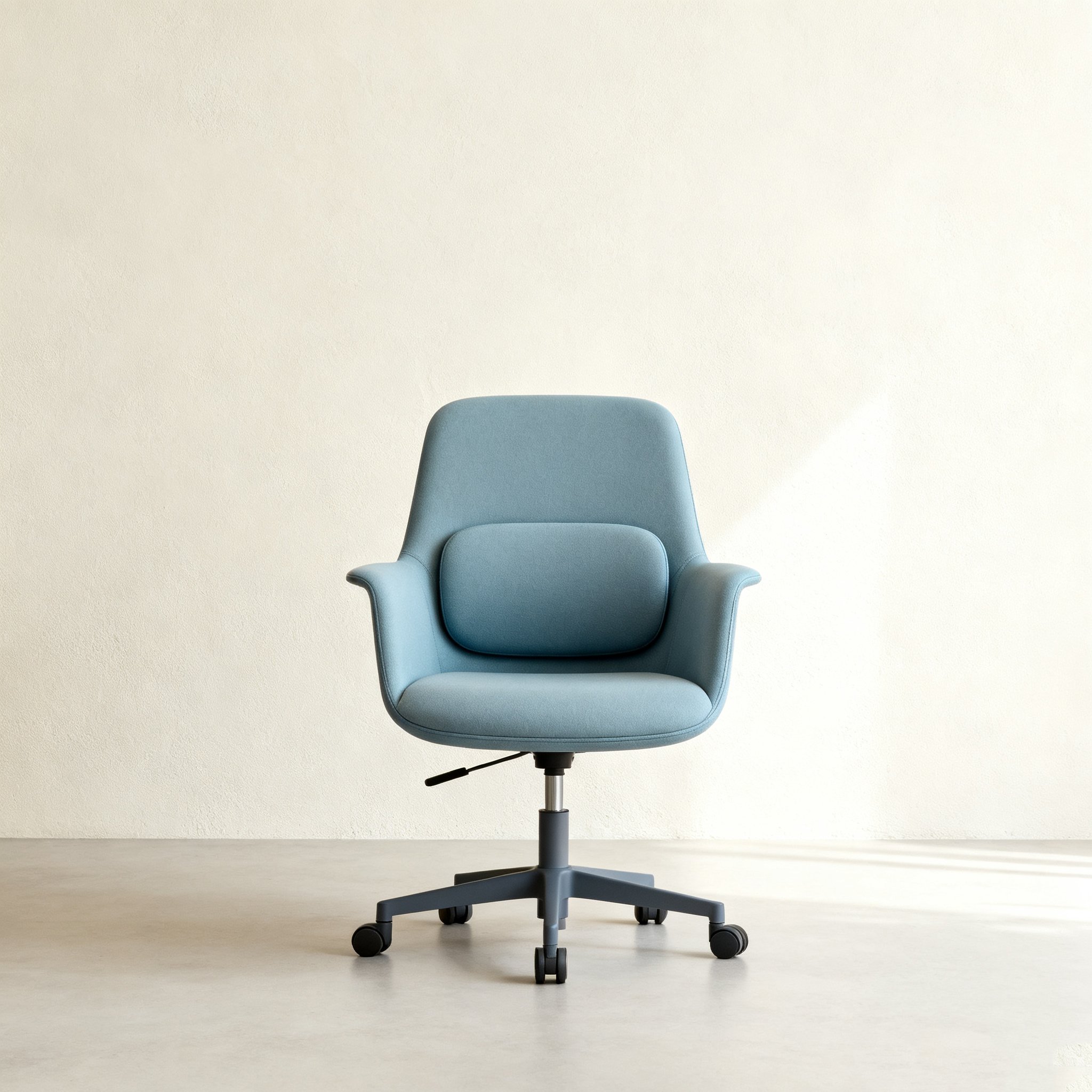 エルゴノミックレザーオフィスチェア全体画像