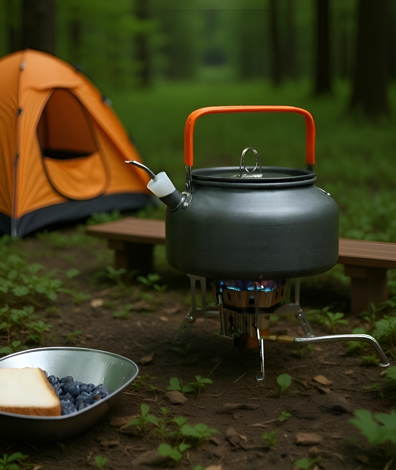 持ち運びが簡単なカセットストーブ