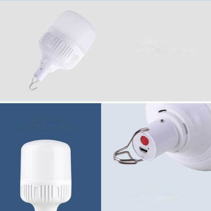 Portable LED pendant light bulb