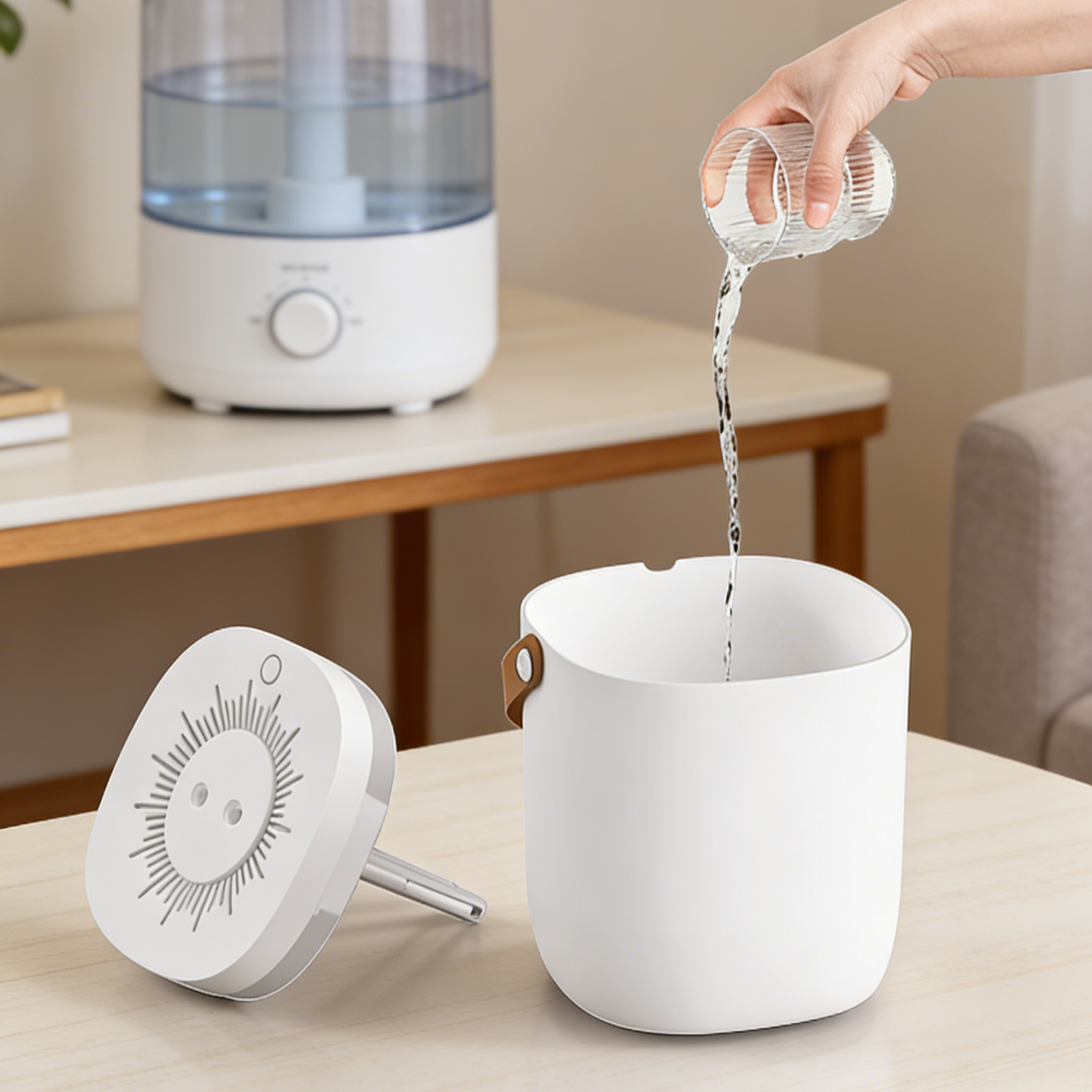 Gran capacidad humidificador de doble pulverización