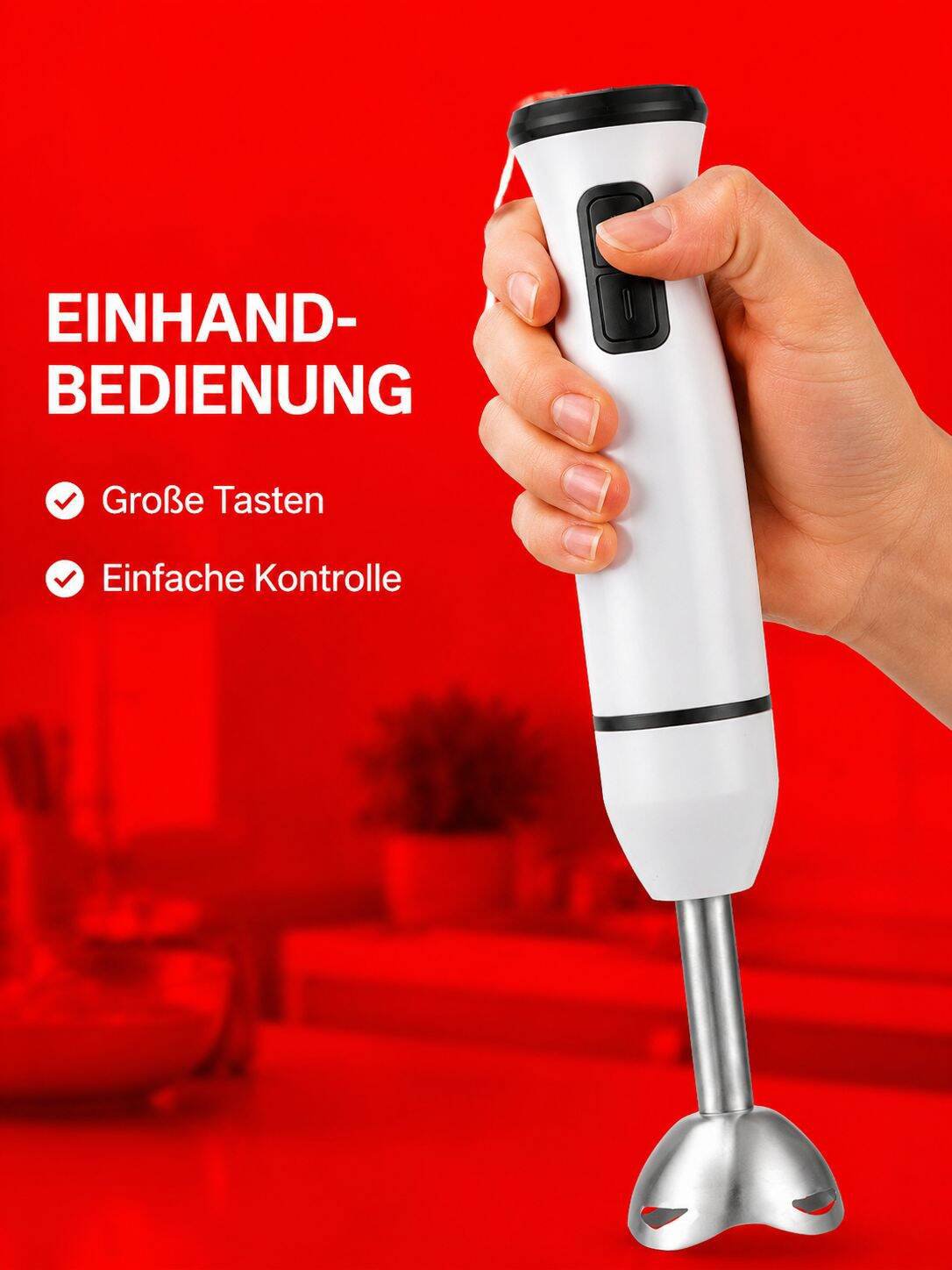 Vielseitiger Küchenstab für den Hausgebrauch