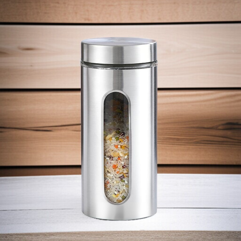 キッチンステンレス五穀雑穀収納タンク