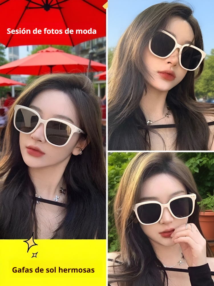 Gafas de sol modernas de estilo coreano