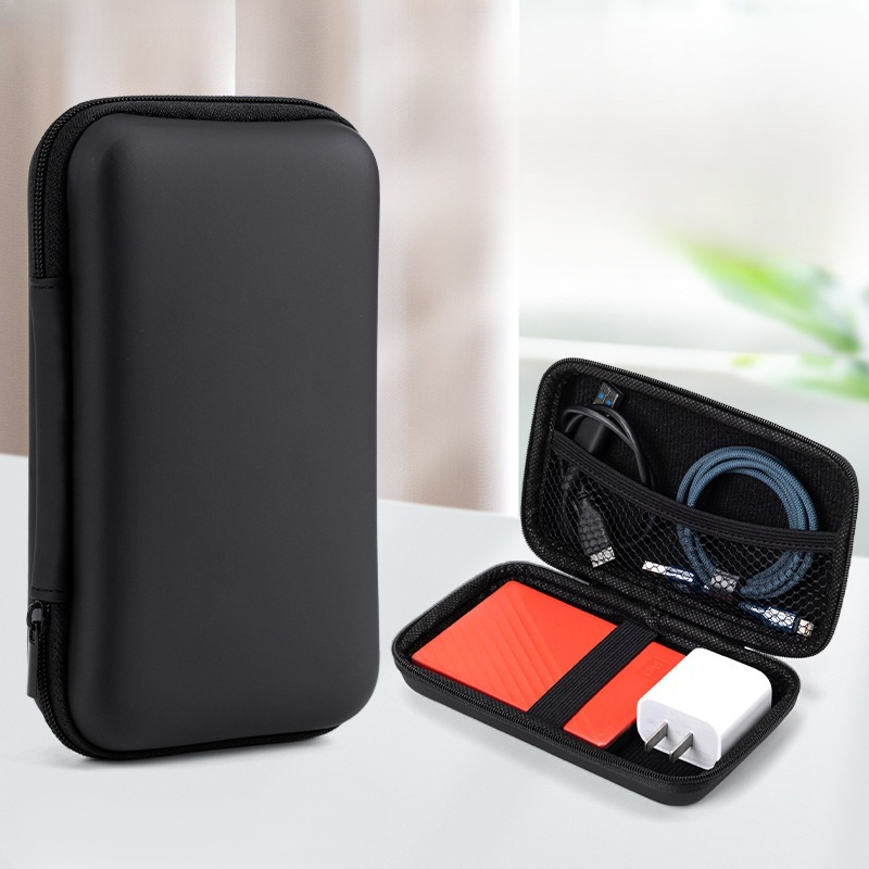 便攜藍牙耳機數據線大容量收納包